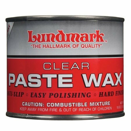 Lundmark Wax 1-Lb Clear Paste 3206P001